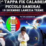 1° Tappa FIK Calabria - Piccolo Samurai
