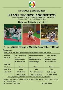Stage Tecnico Agonistico con M° Ferluga - M° Pocorobba - M° Mo Ndi