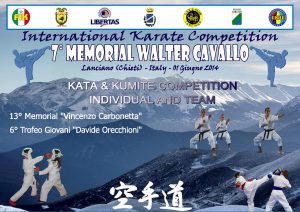 7° Memorial Walter Cavallo - International Karate Competition