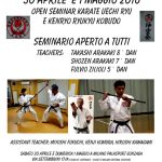Stage di Karate Uechi Ryu e Kenryo Ryukyu Kobudo