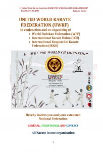 1° UWKF Pre-World Championship