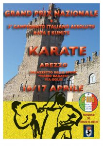 3° Grand Prix Nazionale e 3° Campionato Italiano Assoluto Kata e Kumite