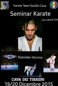 Stage di Kumite con il campione Stanislav Horuna