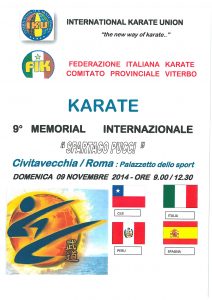 9° Memorial Internazionale "Spartaco Pucci"