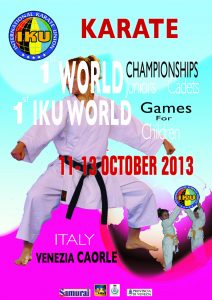 1° Campionato del Mondo Cadetti e Juniores IKU
