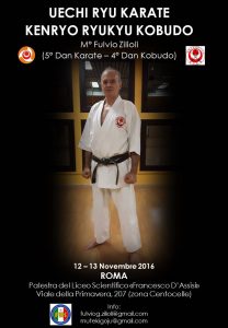 Stage di Uechi Ryu Karate e Kenryo Ryukyu Kobudo
